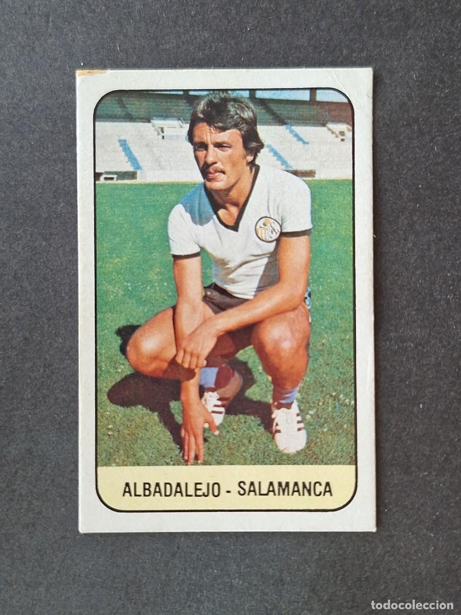 Cromos de f&uacute;tbol: L3 ALBADALEJO U. D. SALAMANCA LIGA ESTE 1978 1979 78 79 DESPEGADO RECUPERADO
