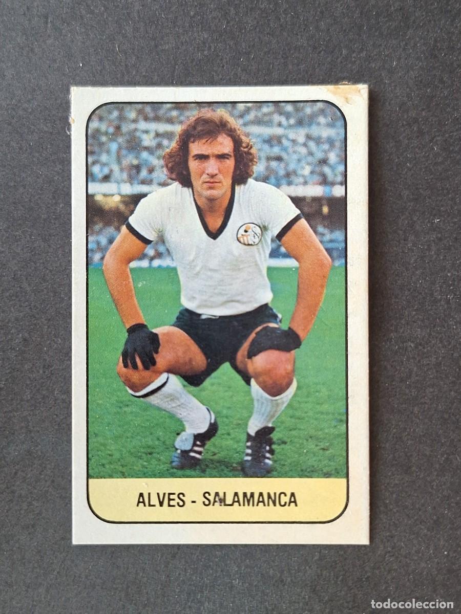 Cromos de f&uacute;tbol: L3 ALVES U. D. SALAMANCA LIGA ESTE 1978 1979 78 79 DESPEGADO RECUPERADO