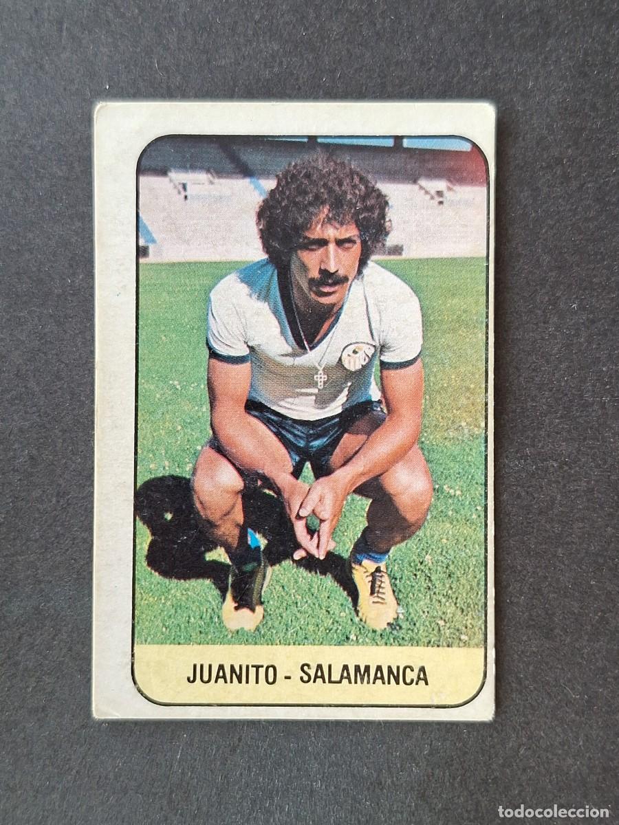 Cromos de f&uacute;tbol: L3 JUANITO U. D. SALAMANCA LIGA ESTE 1978 1979 78 79 DESPEGADO RECUPERADO