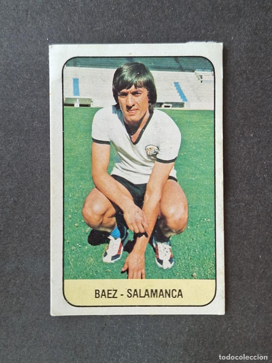 Cromos de f&uacute;tbol: L3 CARLOS BAEZ U. D. SALAMANCA LIGA ESTE 1978 1979 78 79 DESPEGADO RECUPERADO