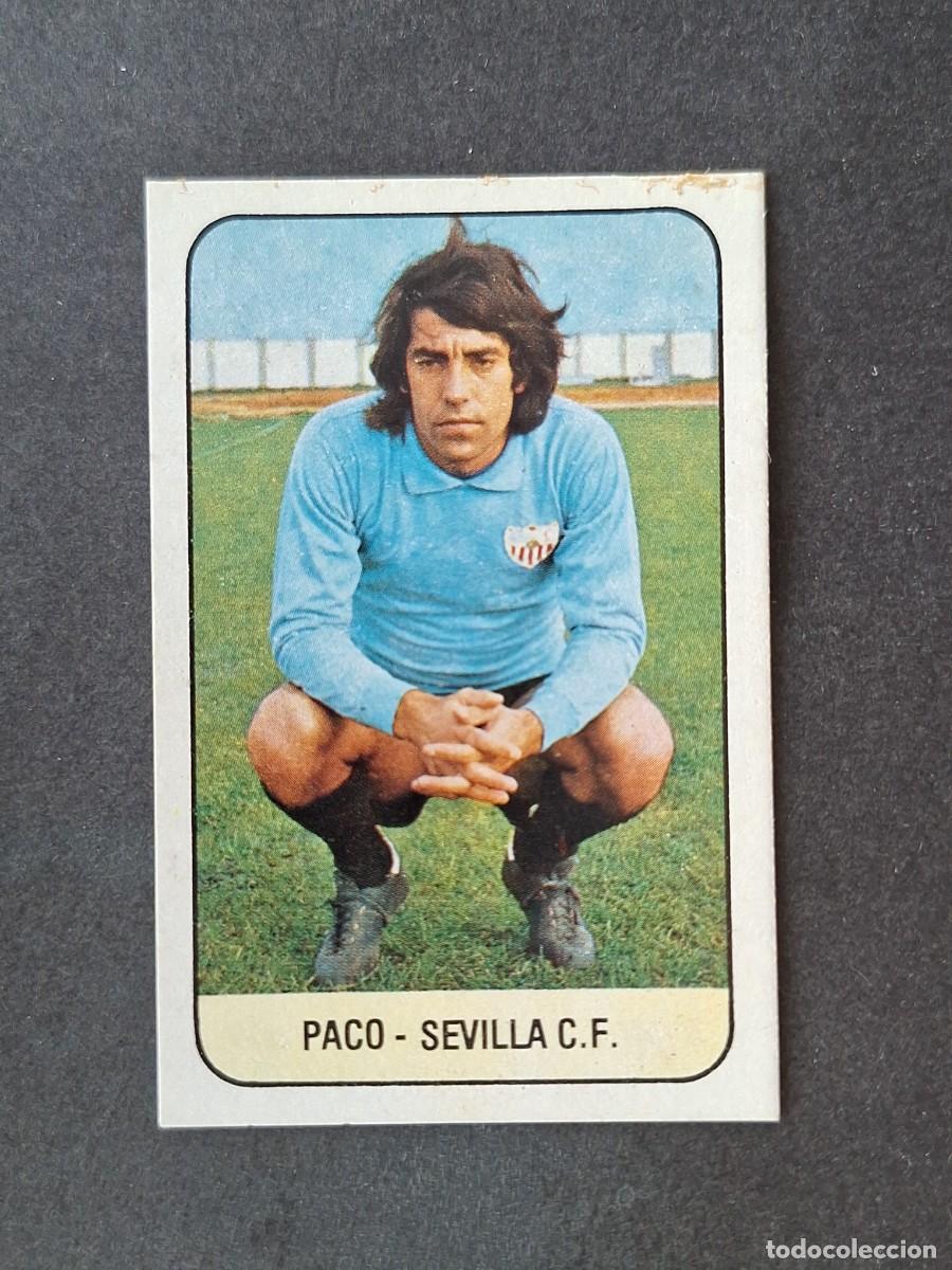 Cromos de f&uacute;tbol: L3 PACO SEVILLA C. F. LIGA ESTE 1978 1979 78 79 DESPEGADO RECUPERADO