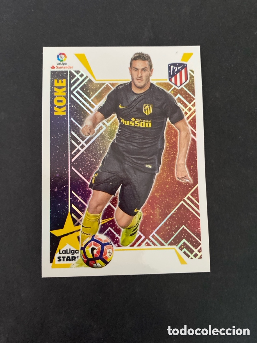 Cromos de f&uacute;tbol: Cromo liga 17/18 Stars N*13