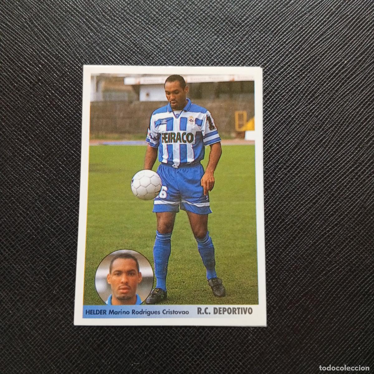 Cromos de f&uacute;tbol: 109A 199 HELDER DEPORTIVO PANINI LOS MEJORES EQUIPOS DE EUROPA 96 97 - LEER - A62 PG1