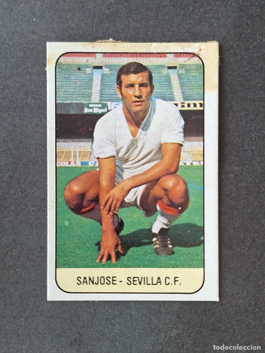 Cromos de f&uacute;tbol: L3 SANJOSE SEVILLA C. F. LIGA ESTE 1978 1979 78 79 DESPEGADO RECUPERADO
