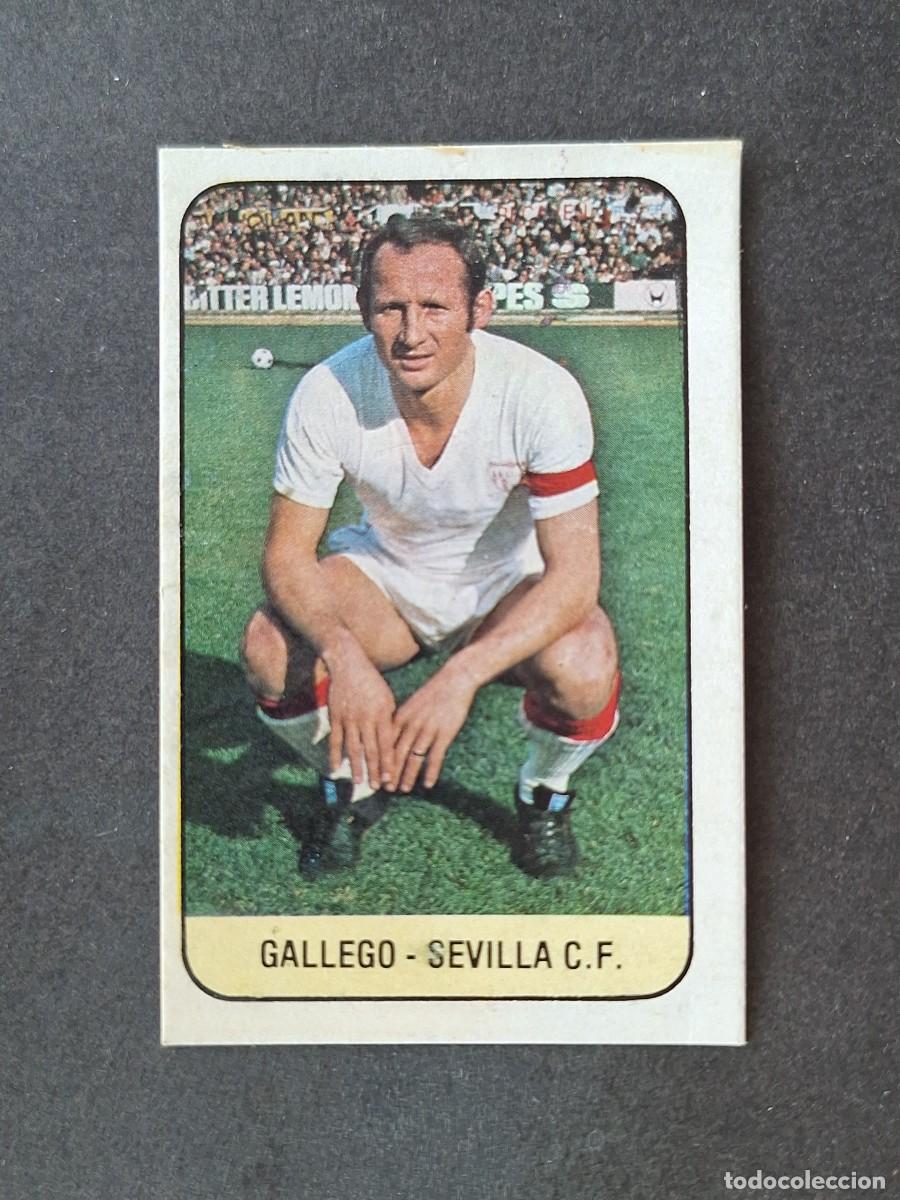 Cromos de f&uacute;tbol: L3 GALLEGO SEVILLA C. F. LIGA ESTE 1978 1979 78 79 DESPEGADO RECUPERADO