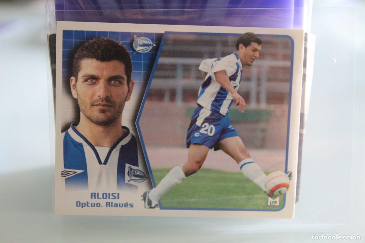 Cromos de f&uacute;tbol: ESTE 05 06 ALOISI FICHAJE N&ordm; 18 SIN PEGAR