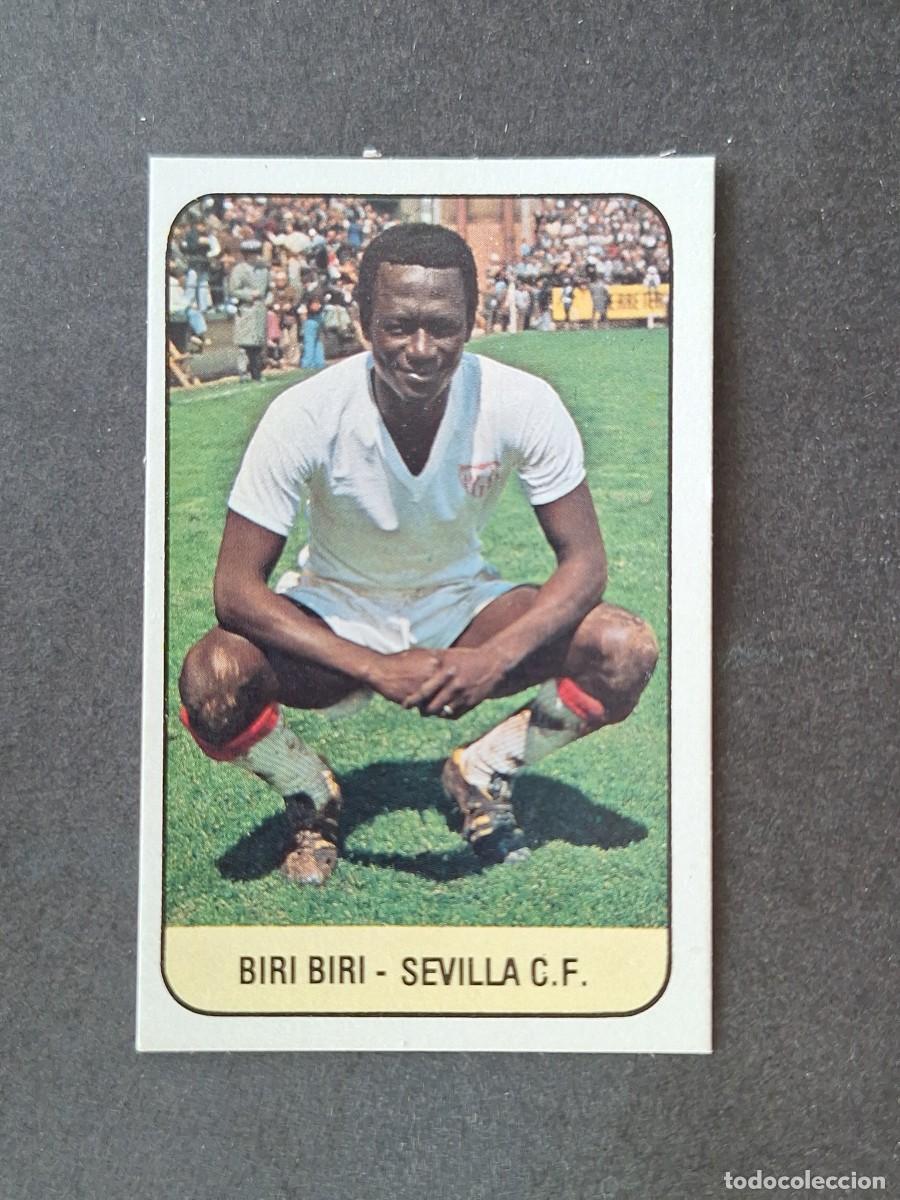 Cromos de f&uacute;tbol: L3 BIRI BIRI SEVILLA C. F. LIGA ESTE 1978 1979 78 79 DESPEGADO RECUPERADO