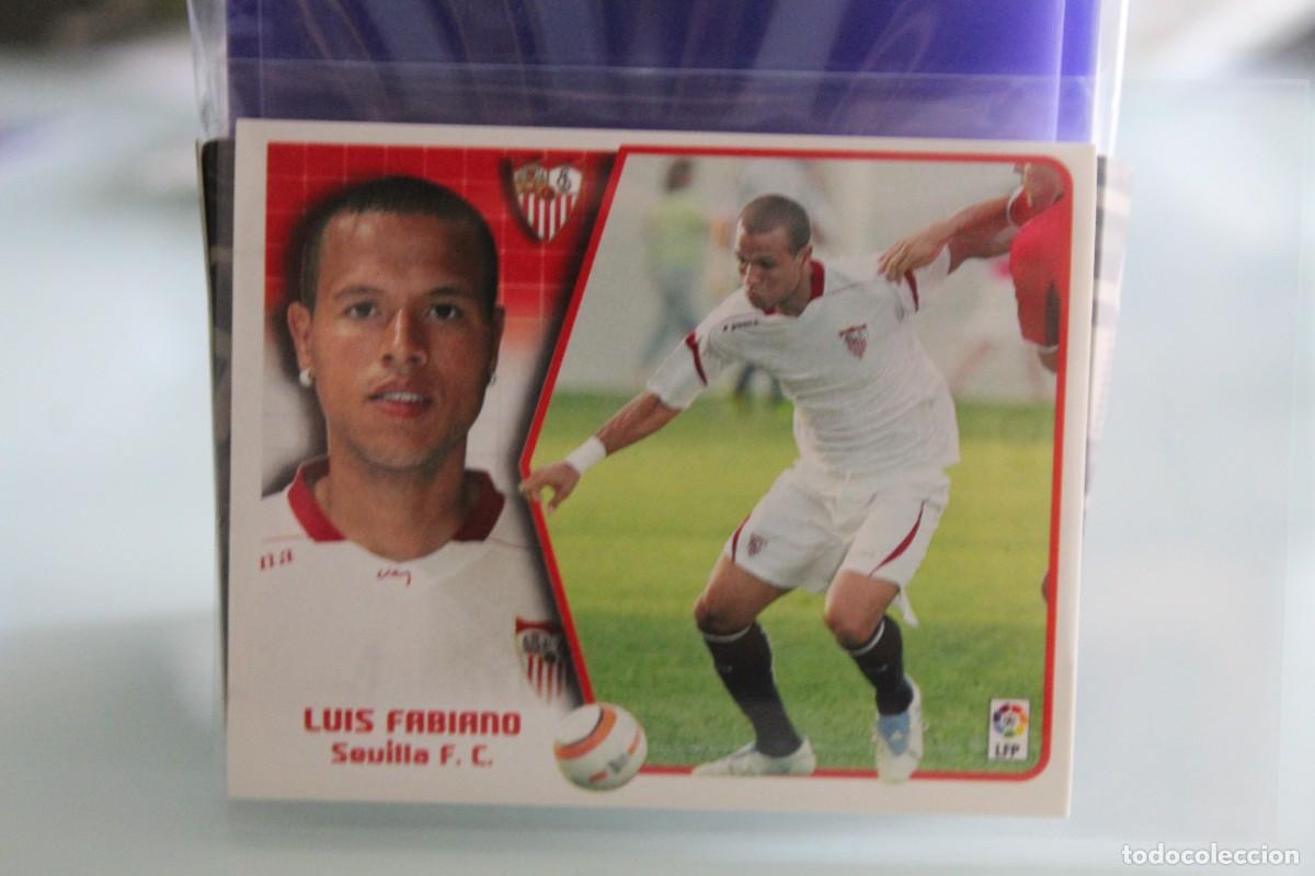 Cromos de f&uacute;tbol: ESTE 05 06 LUIS FABIANO FICHAJE N&ordm; 9 SIN PEGAR