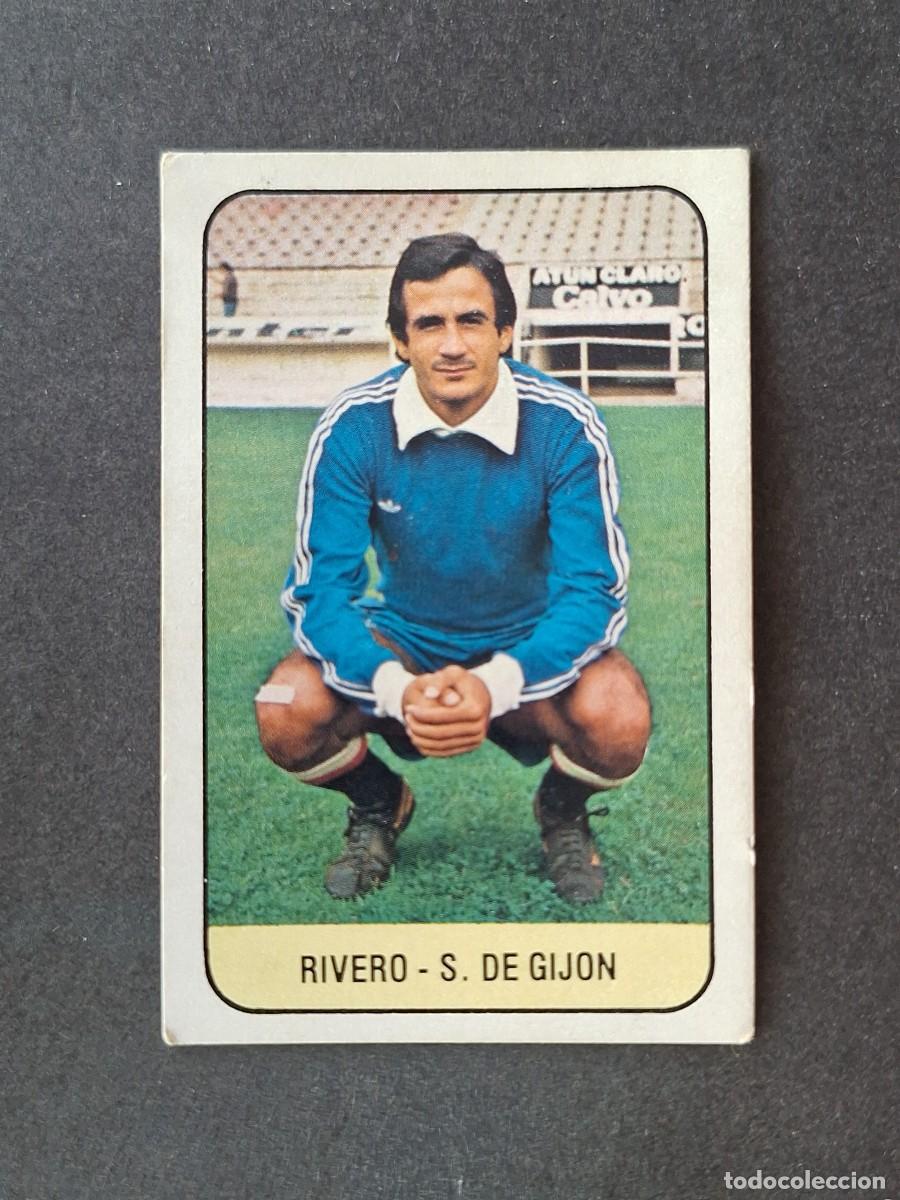 Cromos de f&uacute;tbol: L3 RIVERO SPORTING DE GIJON LIGA ESTE 1978 1979 78 79 DESPEGADO RECUPERADO
