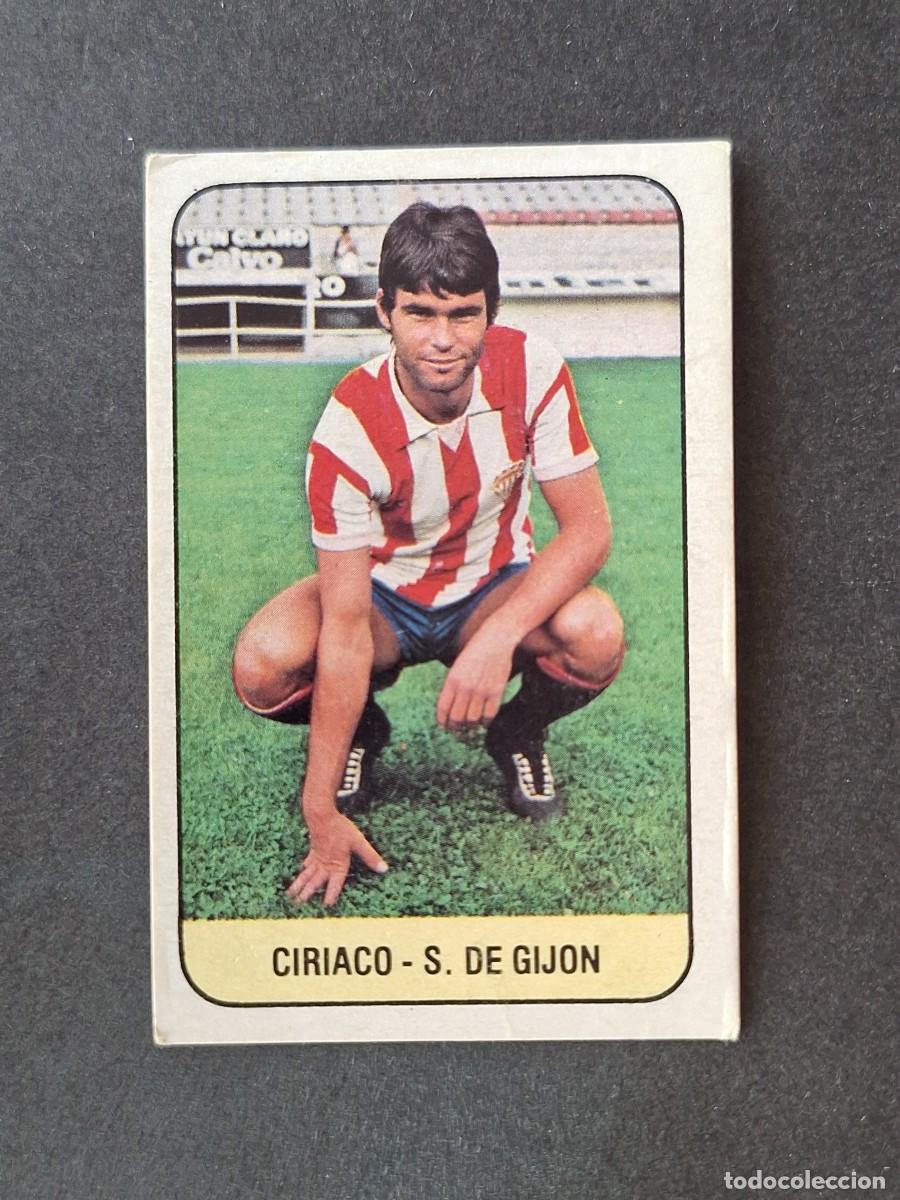 Football Stickers: L3 CIRIACO SPORTING DE GIJON LIGA ESTE 1978 1979 78 79 DESPEGADO RECUPERADO