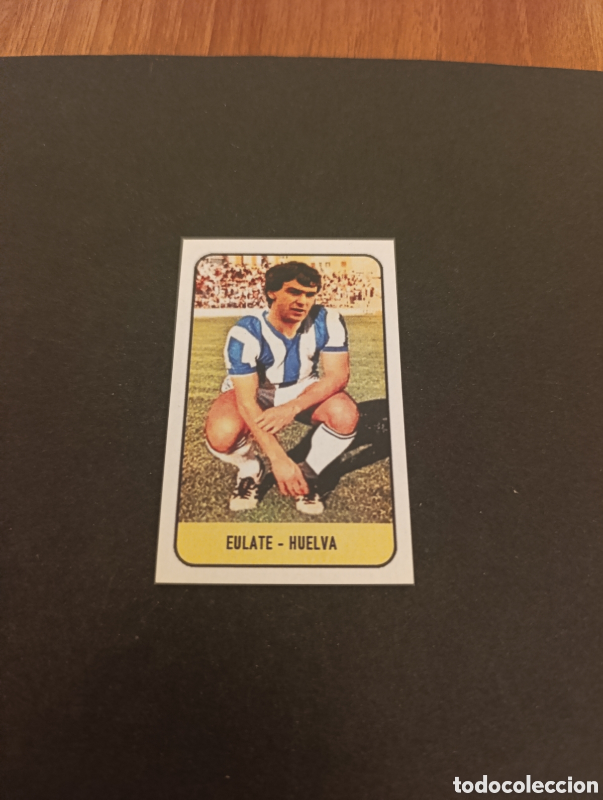 Figurine di Calcio: Cromo Eulate Recreativo de Huelva Liga Este 78 79, ampliaci&oacute;n de la colecci&oacute;n.