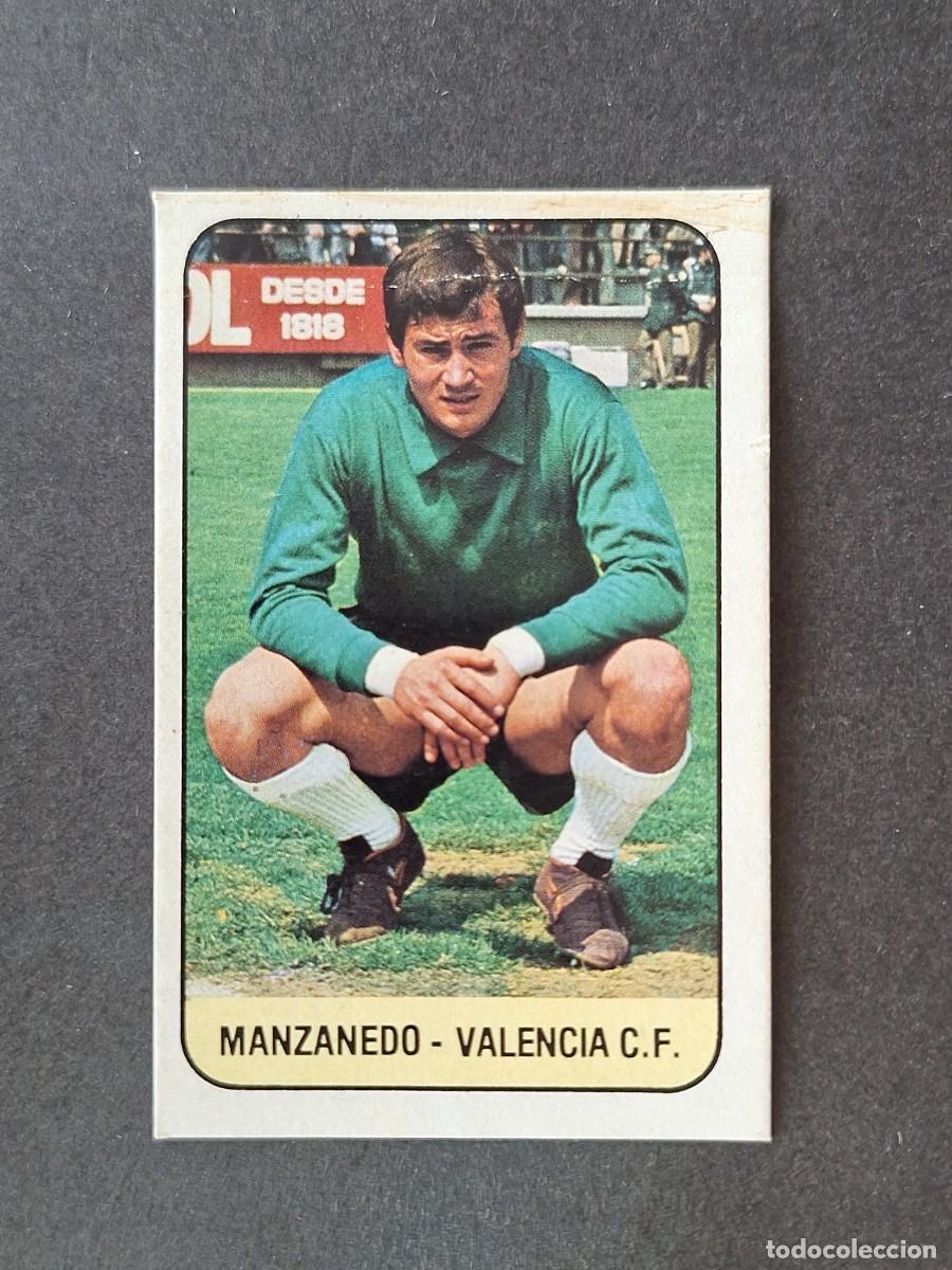 Figurine di Calcio: L3 MANZANEDO VALENCIA C. F. LIGA ESTE 1978 1979 78 79 DESPEGADO RECUPERADO