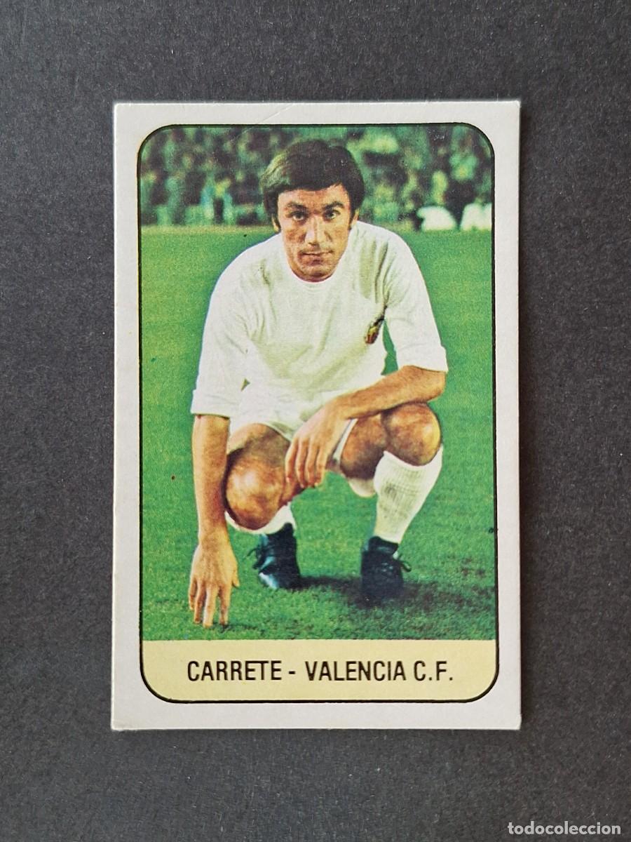 Figurine di Calcio: L3 CARRETE VALENCIA C. F. LIGA ESTE 1978 1979 78 79 DESPEGADO RECUPERADO