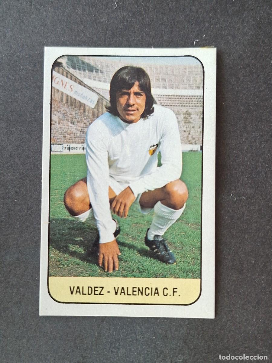 Figurine di Calcio: L3 VALDEZ VALENCIA C. F. LIGA ESTE 1978 1979 78 79 DESPEGADO RECUPERADO