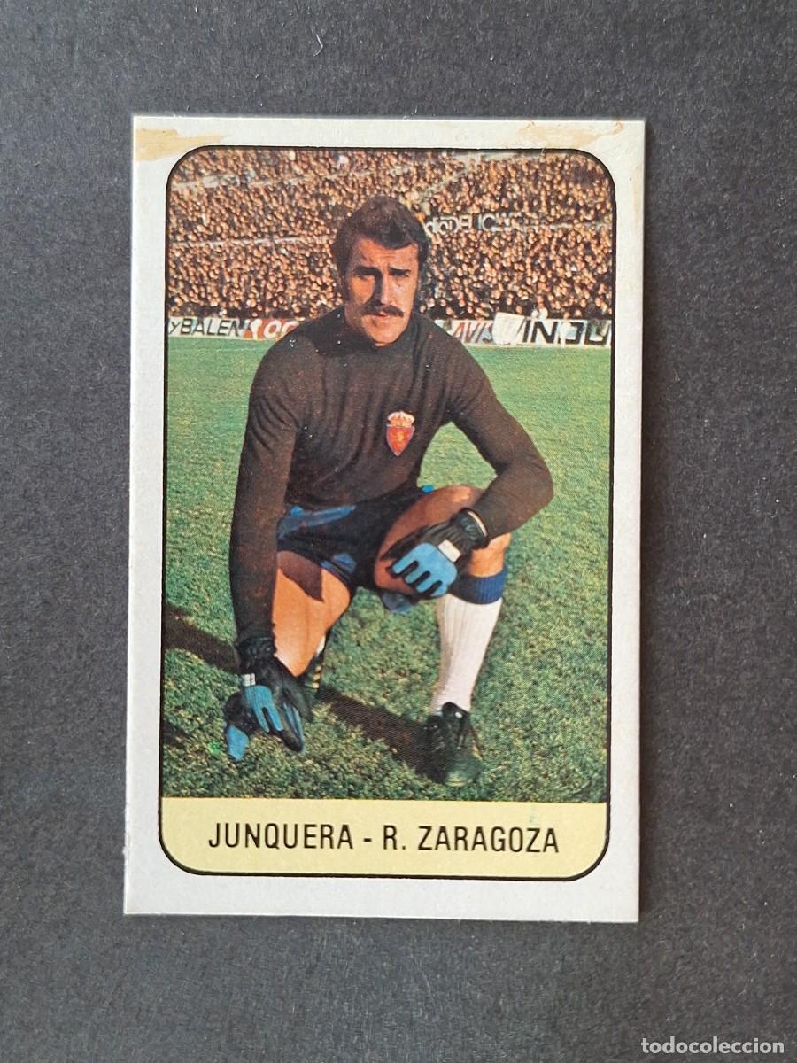 Cromos de f&uacute;tbol: L3 JUNQUERA REAL ZARAGOZA LIGA ESTE 1978 1979 78 79 DESPEGADO RECUPERADO