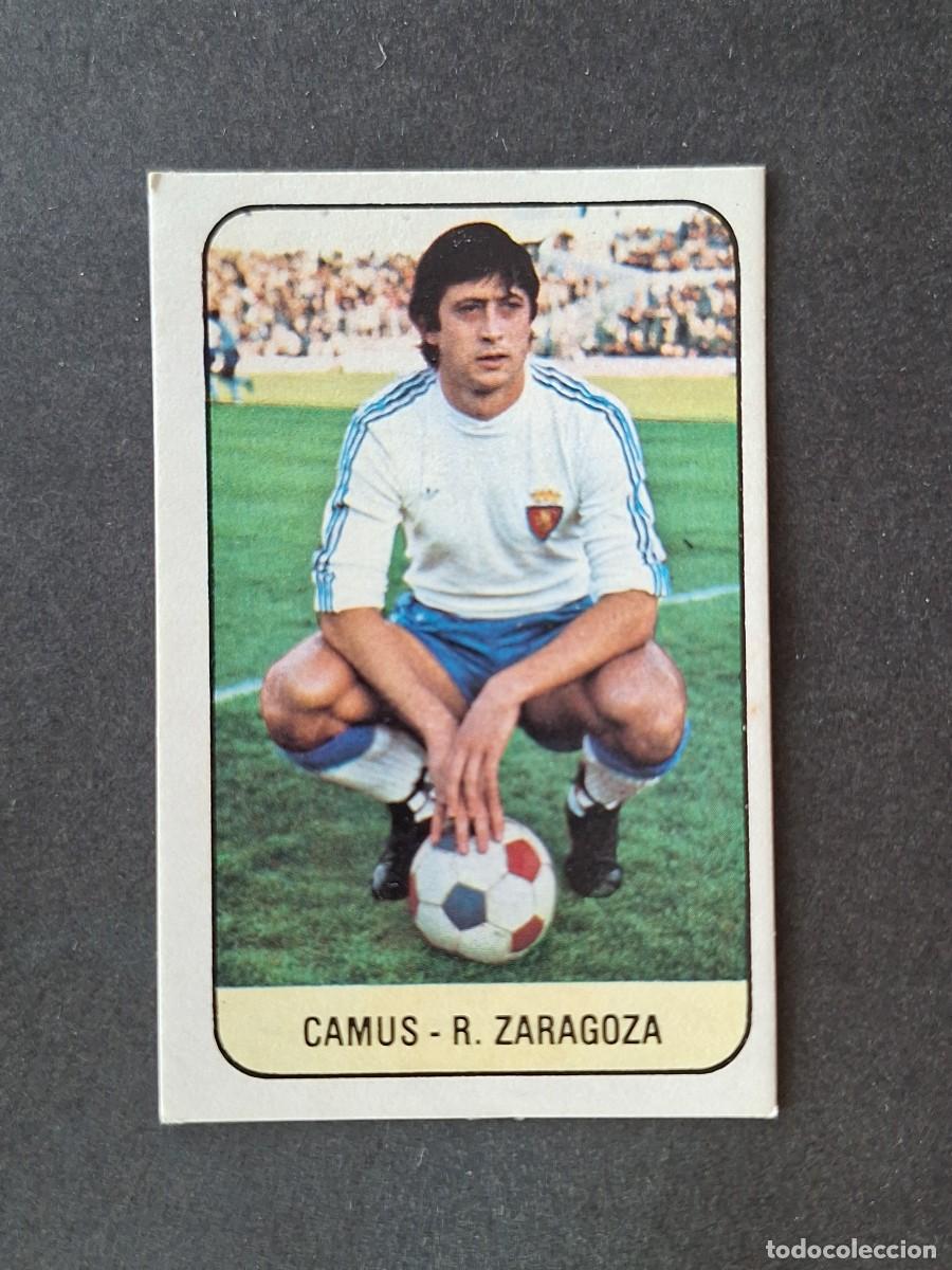 Cromos de f&uacute;tbol: L3 CAMUS REAL ZARAGOZA LIGA ESTE 1978 1979 78 79 DESPEGADO RECUPERADO