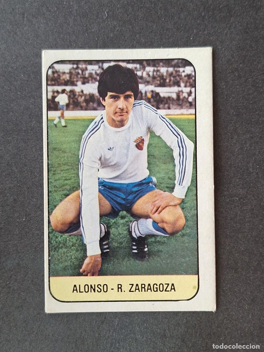 Cromos de f&uacute;tbol: L3 ALONSO REAL ZARAGOZA LIGA ESTE 1978 1979 78 79 DESPEGADO RECUPERADO