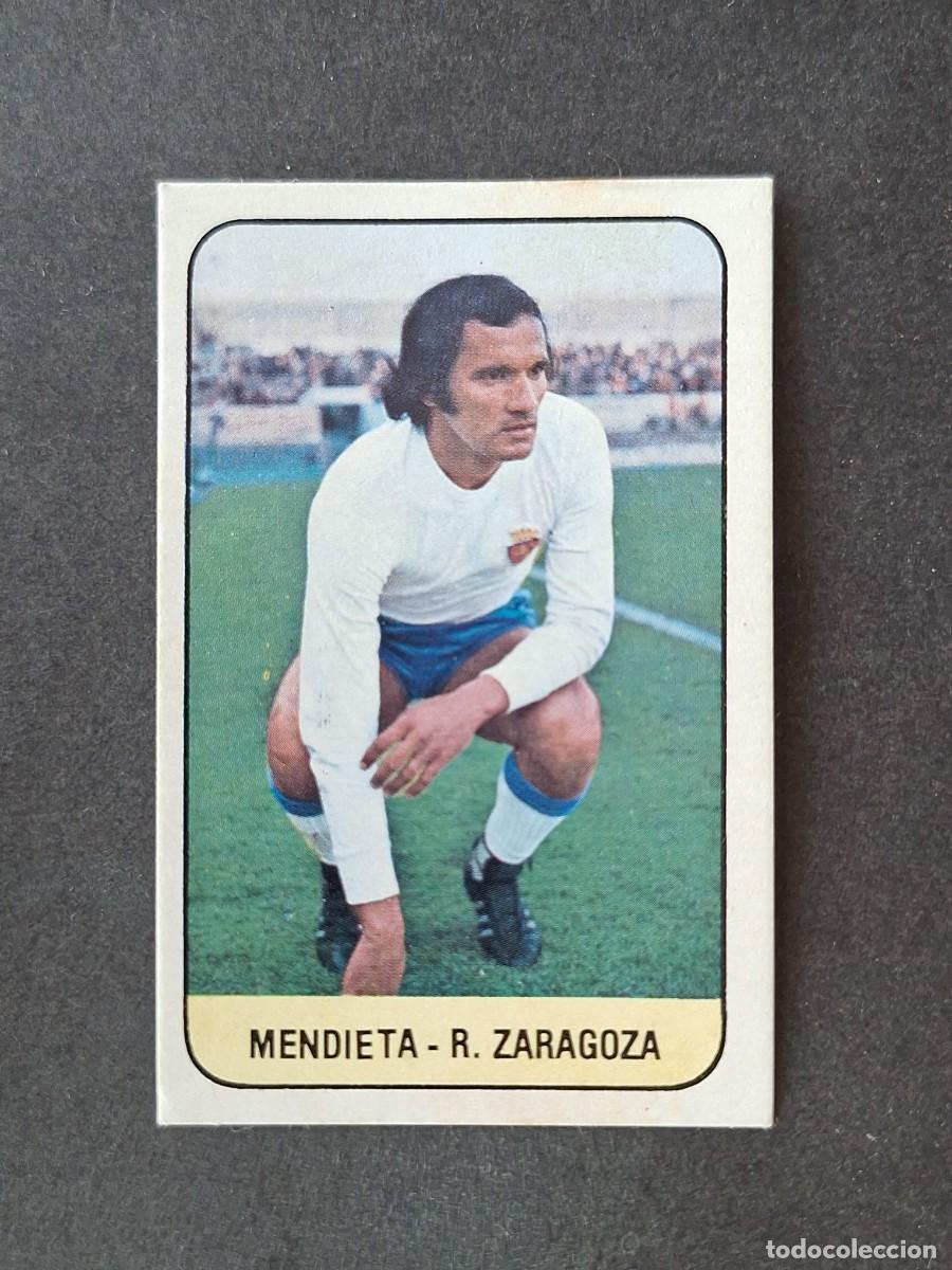 Cromos de f&uacute;tbol: L3 MENDIETA REAL ZARAGOZA LIGA ESTE 1978 1979 78 79 DESPEGADO RECUPERADO