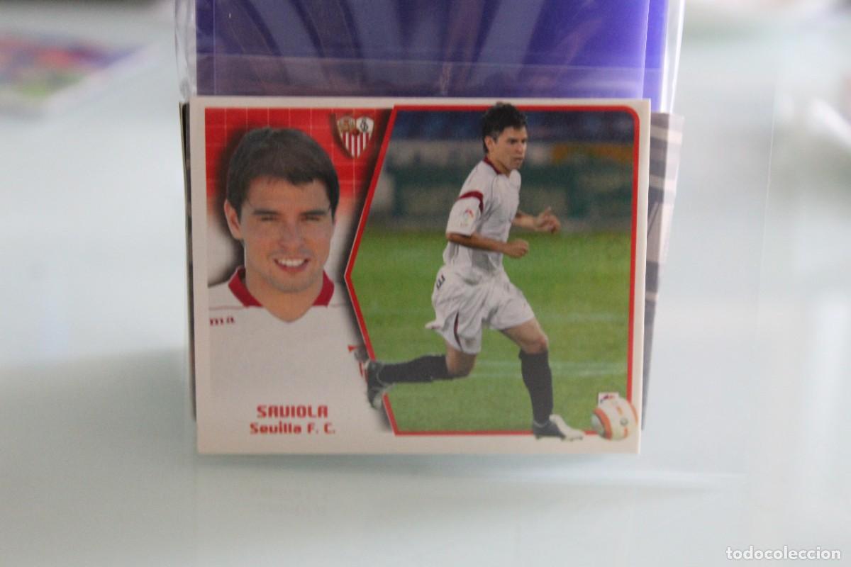 Cromos de f&uacute;tbol: ESTE 05 06 SAVIOLA FICHAJE N&ordm; 30 SIN PEGAR