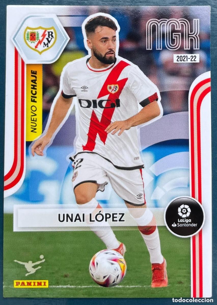 Cromos de f&uacute;tbol: 479 UNAI LOPEZ RAYO VALLECANO FICHAJE FICHAS ALBUM MEGACRACKS 2021 2022 21 22