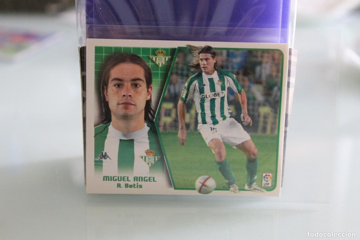 Cromos de f&uacute;tbol: ESTE 05 06 MIGUEL &Aacute;NGEL FICHAJE N&ordm; 29 SIN PEGAR