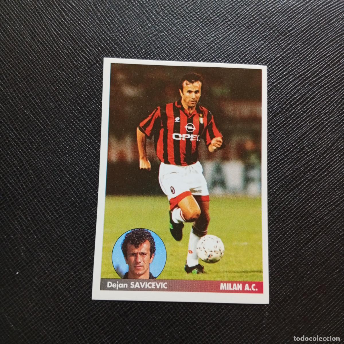 Cromos de f&uacute;tbol: 167 SAVICEVIC MILAN PANINI 1996 1997 LOS MEJORES EQUIPOS DE EUROPA 96 97 - SIN PEGAR - A62 PG19