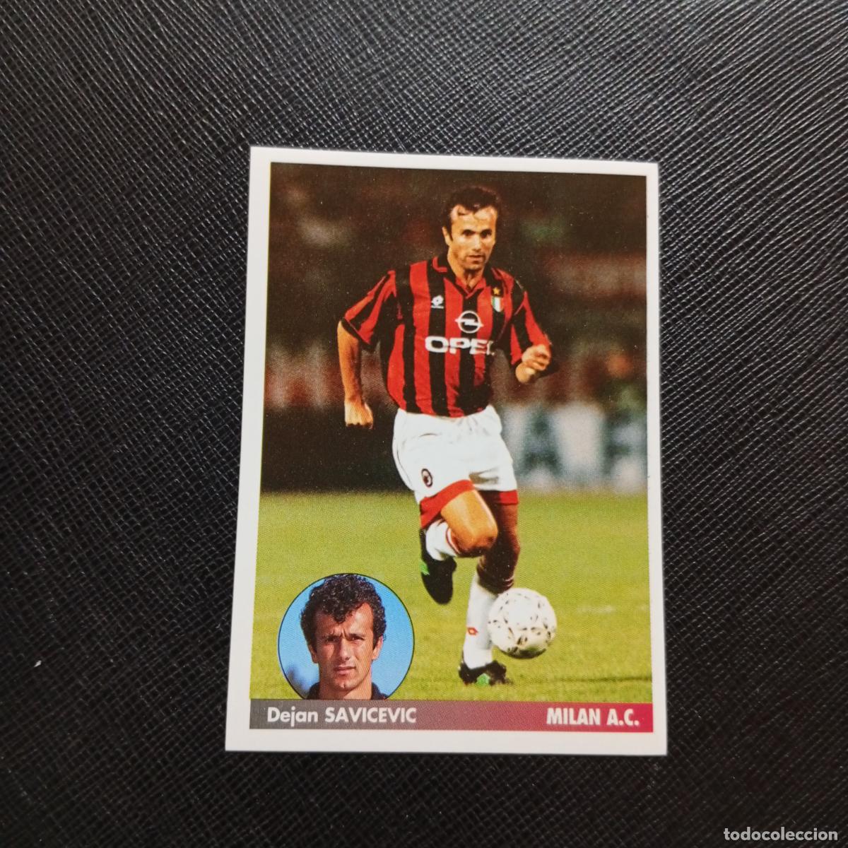 Cromos de f&uacute;tbol: 167 SAVICEVIC MILAN PANINI 1996 1997 LOS MEJORES EQUIPOS DE EUROPA 96 97 - SIN PEGAR - A62 PG28