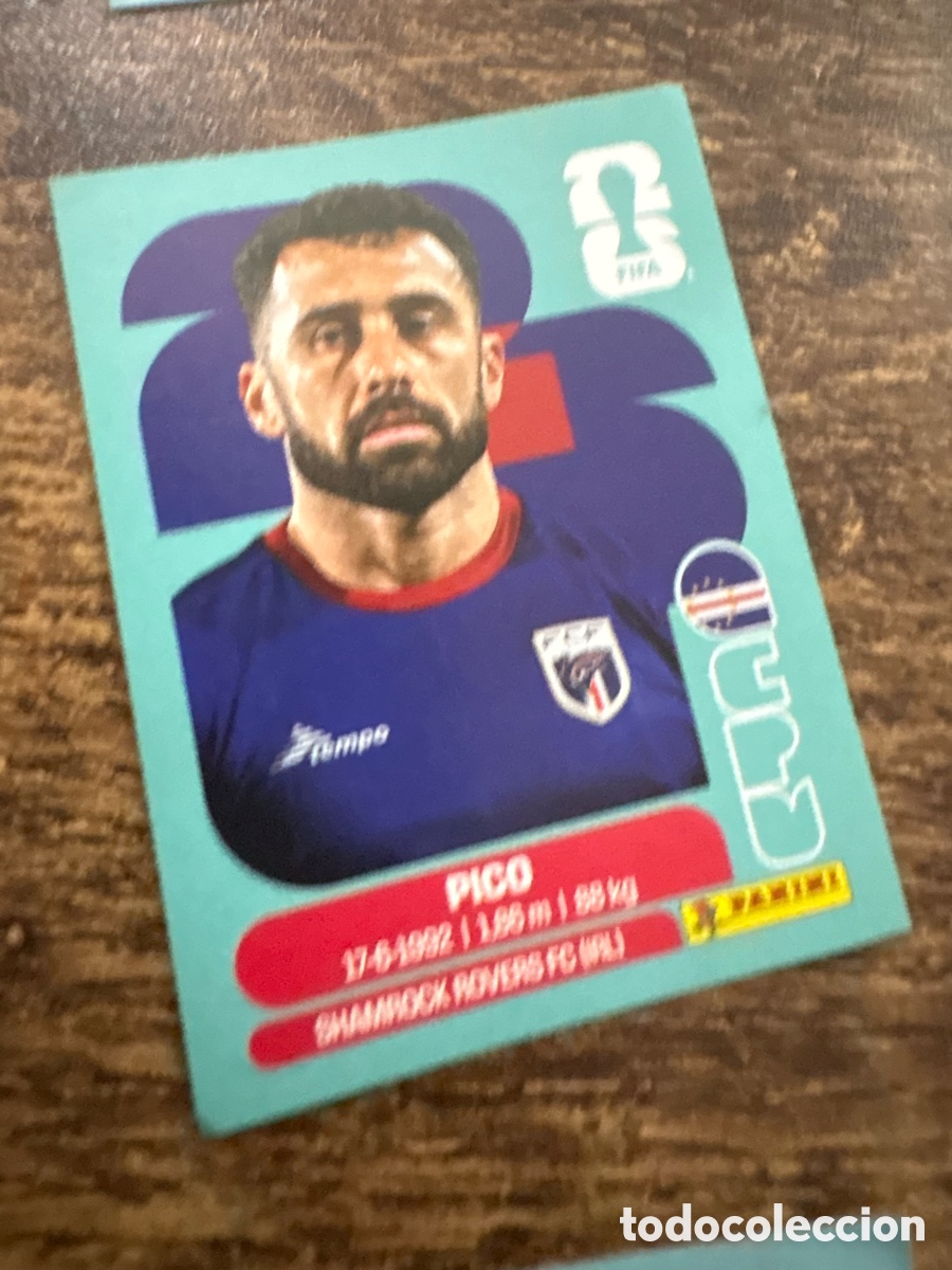 Cromos de f&uacute;tbol: CROMO PANINI MUNDIAL WORLD CUP 2026 - CPV4 CPV 4 - PICO - CABO VERDE