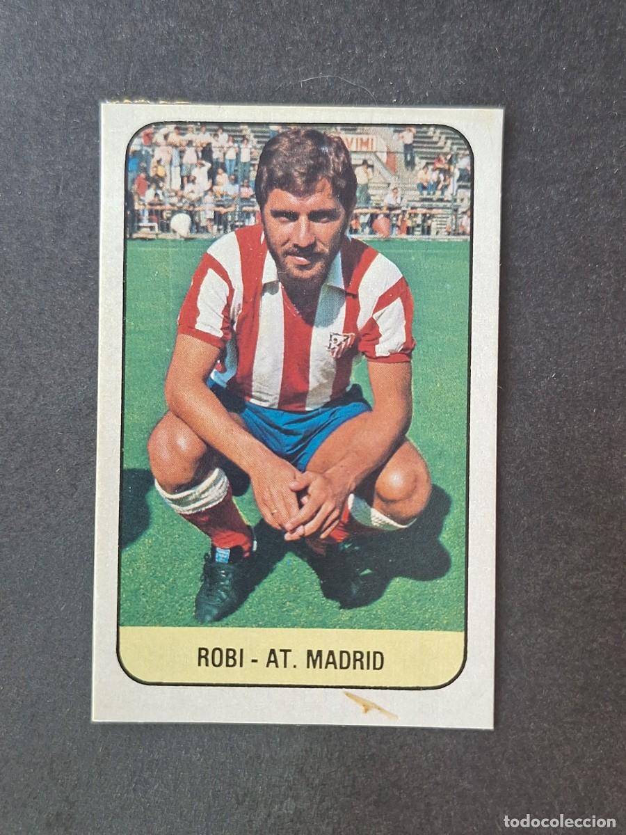 Cromos de f&uacute;tbol: L3 ROBI ATLETICO DE MADRID LIGA ESTE 1978 1979 78 79 DESPEGADO RECUPERADO