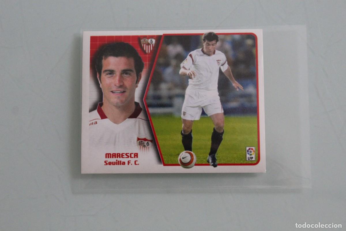 Cromos de f&uacute;tbol: ESTE 05 06 MARESCA FICHAJE N&ordm; 25 SIN PEGAR