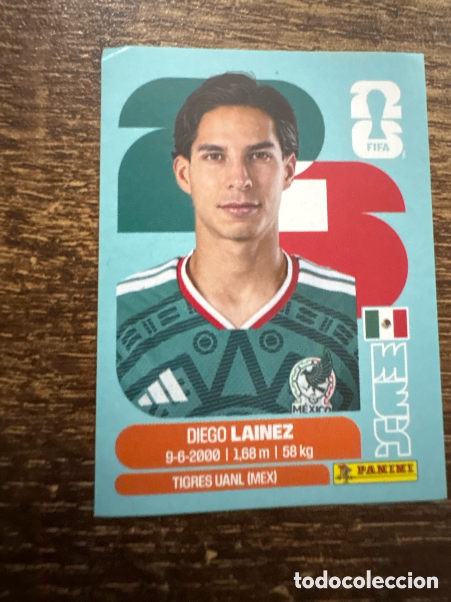 Cromos de f&uacute;tbol: MEX 8 DIEGO LAINEZ MEXICO CROMOS ALBUM FIFA WORLD CUP MUNDIAL 2026 PANINI