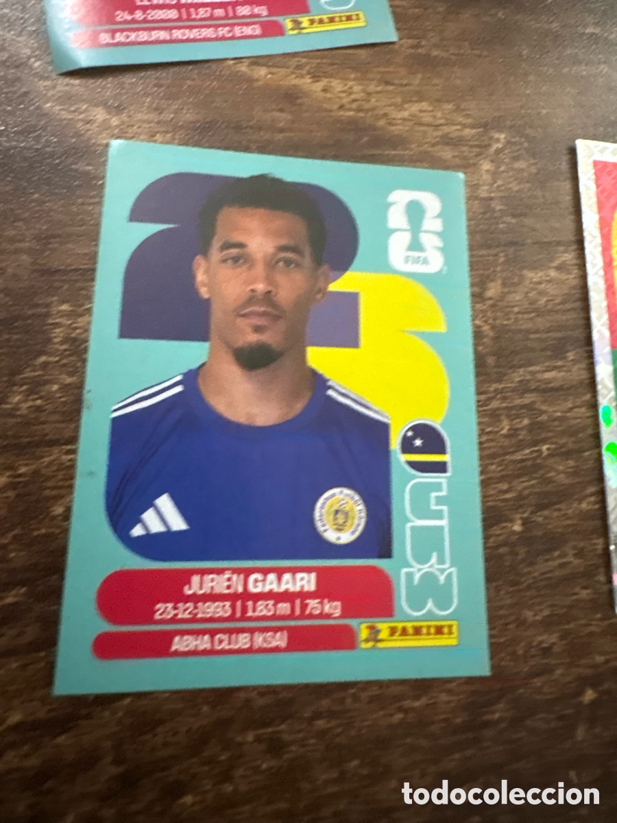 Cromos de f&uacute;tbol: CUW 5 Juri&eacute;n Gaari, Curazao, Panini FIFA World Cup Mundial 2026 Sticker