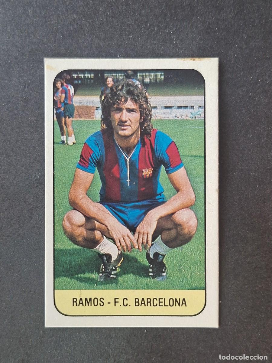 Cromos de f&uacute;tbol: L3 RAMOS F. C. BARCELONA LIGA ESTE 1978 1979 78 79 DESPEGADO RECUPERADO