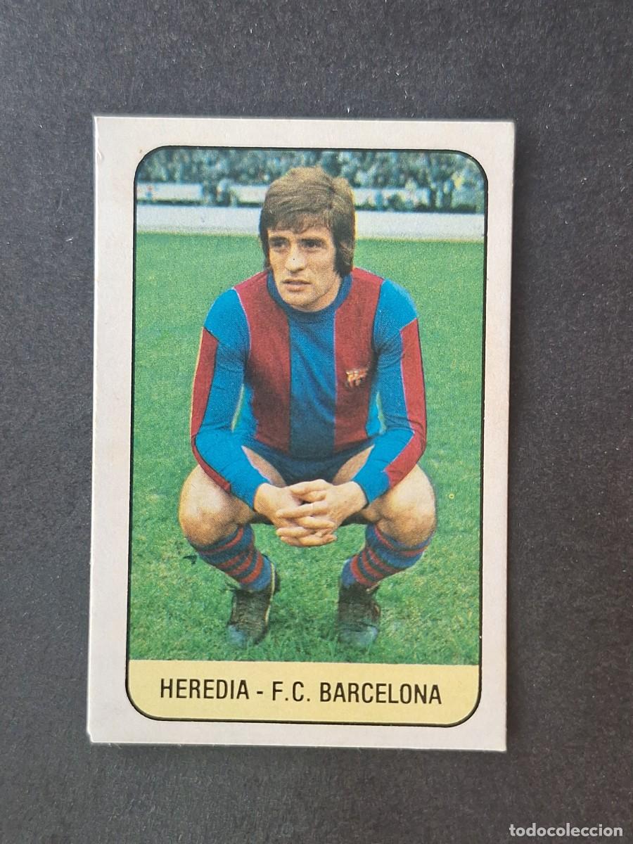 Cromos de f&uacute;tbol: L3 HEREDIA F. C. BARCELONA LIGA ESTE 1978 1979 78 79 DESPEGADO RECUPERADO