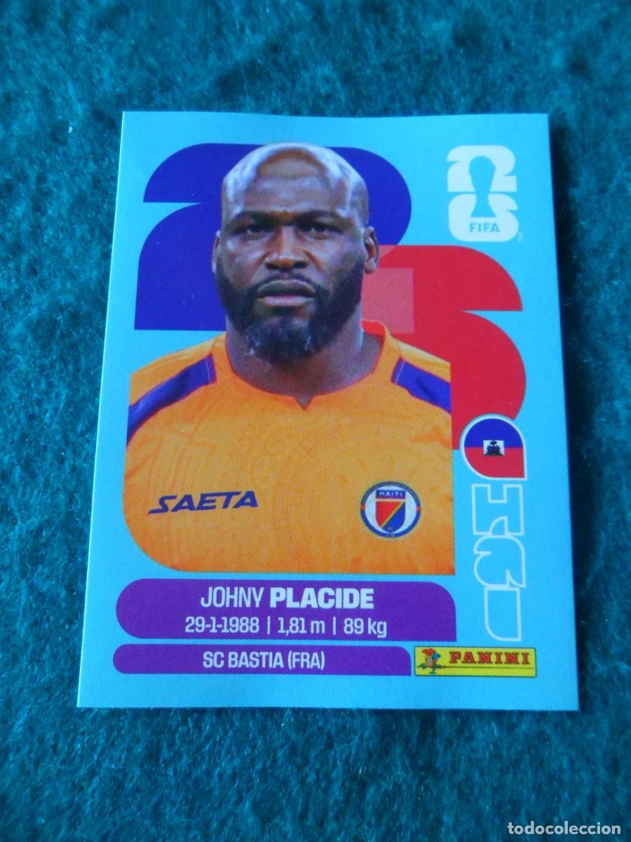 Cromos de f&uacute;tbol: CROMO FIFA WORLD CUP 2026. PANINI. JOHNY PLACIDE. HAI 2