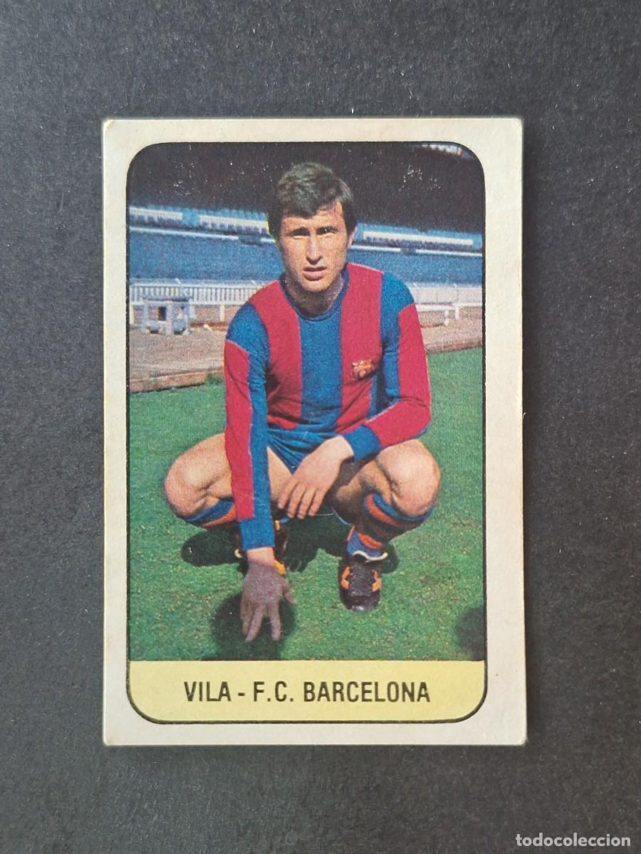 Cromos de f&uacute;tbol: L3 VILA F. C. BARCELONA LIGA ESTE 1978 1979 78 79 DESPEGADO RECUPERADO