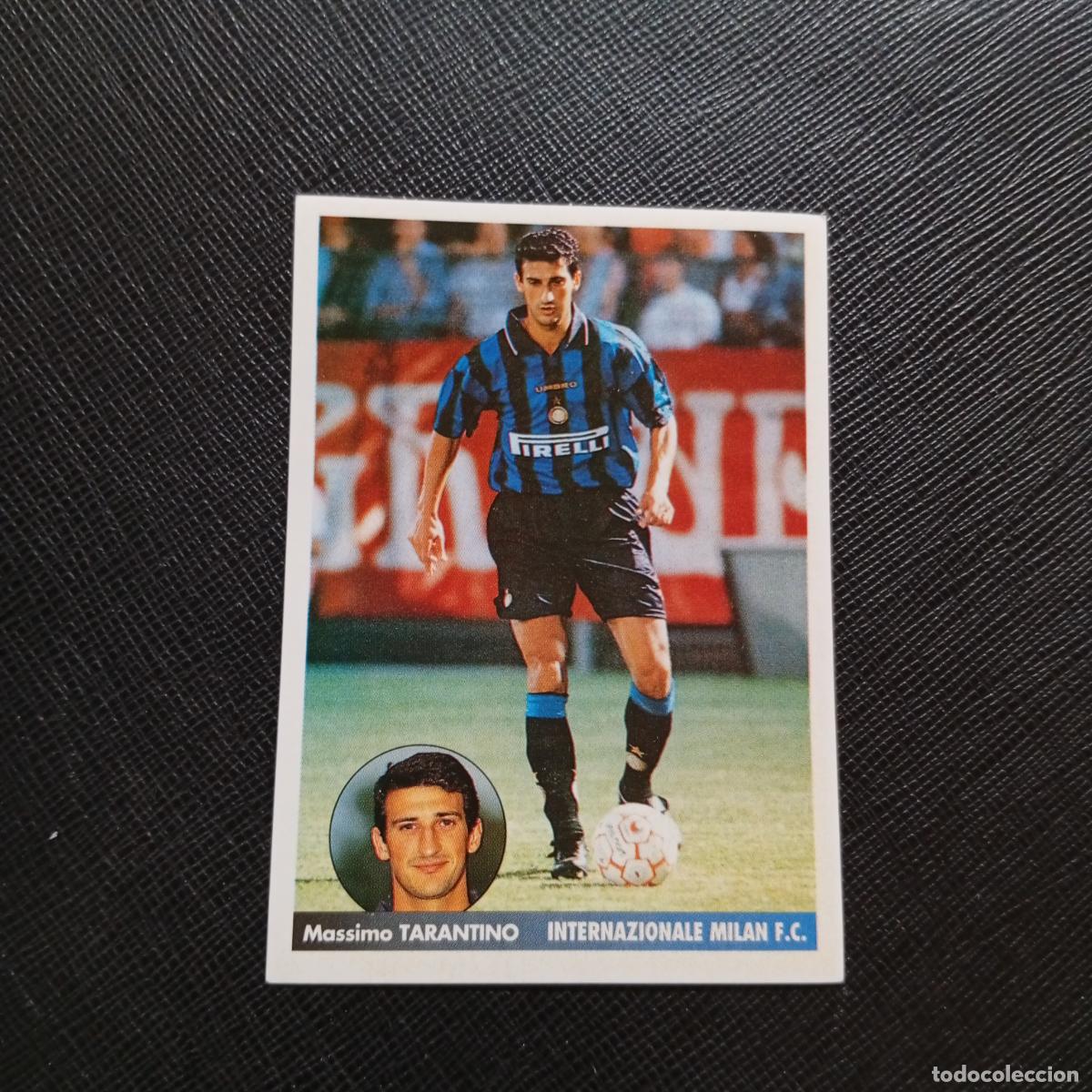 Cromos de f&uacute;tbol: 123 TARANTINO INTER MILAN PANINI 1996 1997 LOS MEJORES EQUIPOS DE EUROPA 96 97 SIN PEGAR - A62 PG46