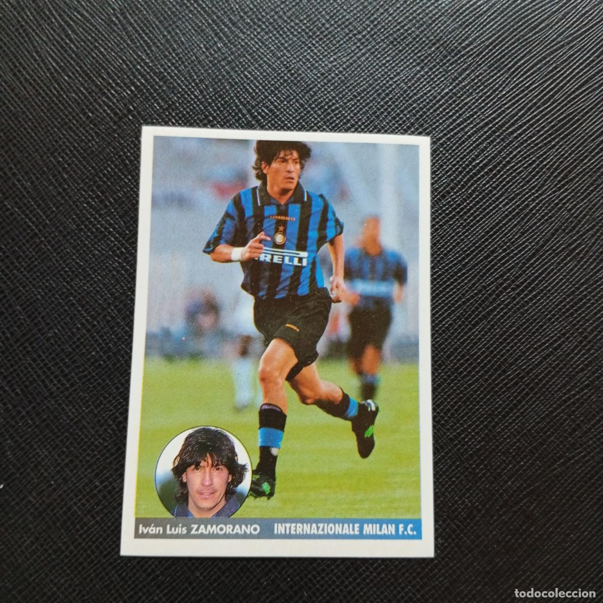 Cromos de Futebol: 128 ZAMORANO INTER MILAN PANINI 1996 1997 LOS MEJORES EQUIPOS DE EUROPA 96 97 SIN PEGAR - A62 PG46