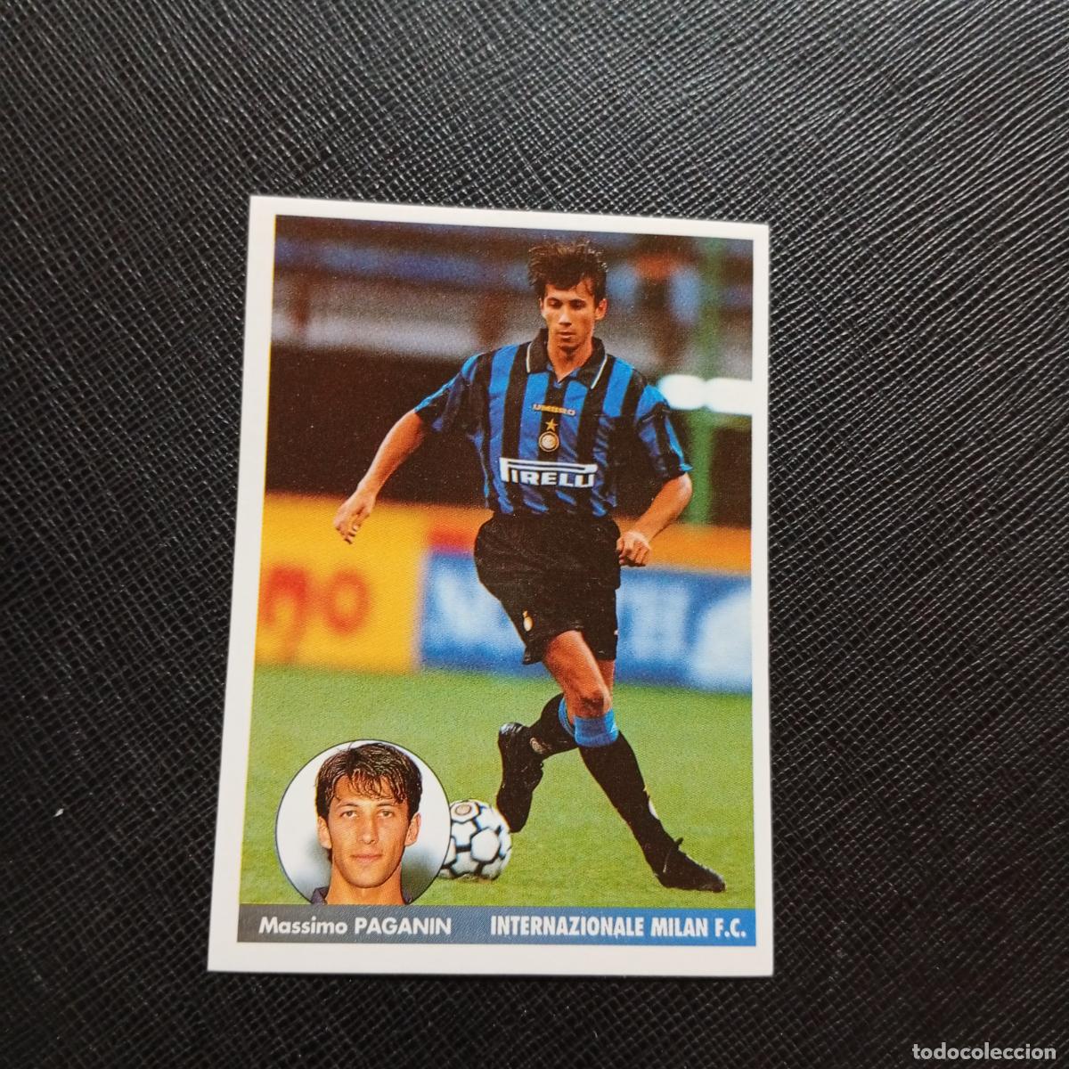Cromos de f&uacute;tbol: 121 PAGANIN INTER MILAN PANINI 1996 1997 LOS MEJORES EQUIPOS DE EUROPA 96 97 SIN PEGAR - A62 PG46