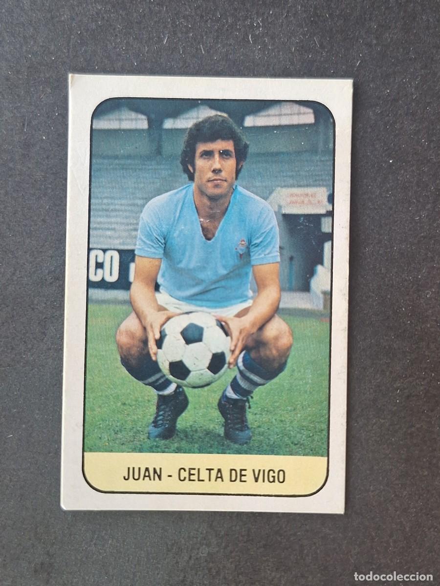 Cromos de f&uacute;tbol: L3 JUAN CELTA DE VIGO LIGA ESTE 1978 1979 78 79 DESPEGADO RECUPERADO