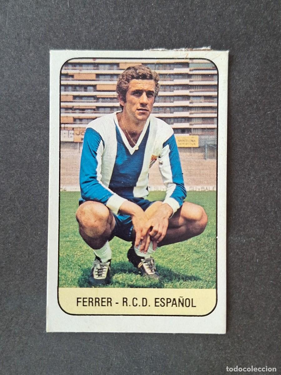 Cromos de f&uacute;tbol: L3 FERRER R. C. D. ESPA&Ntilde;OL LIGA ESTE 1978 1979 78 79 DESPEGADO RECUPERADO