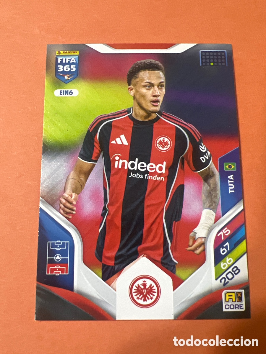 Cromos de f&uacute;tbol: E173. EIN6 Tuta - Eintracht Frankfurt - Adrenalyn Fifa 365 2026- Panini 26