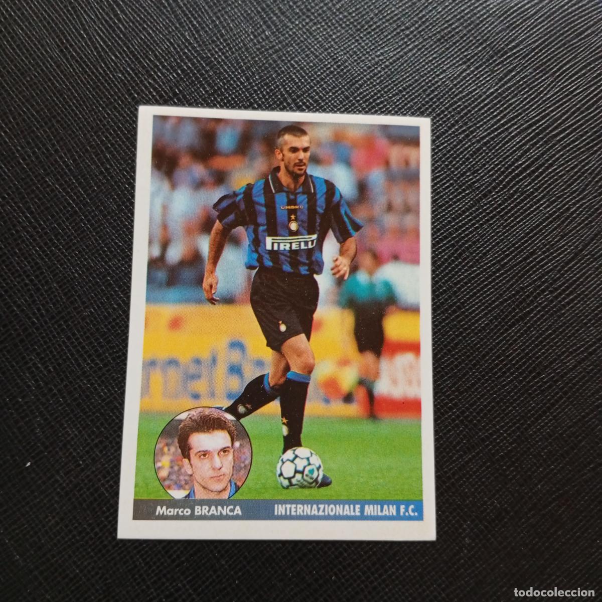 Cromos de f&uacute;tbol: 130 BRANCA INTER MILAN PANINI 1996 1997 LOS MEJORES EQUIPOS DE EUROPA 96 97 SIN PEGAR - A62 PG55