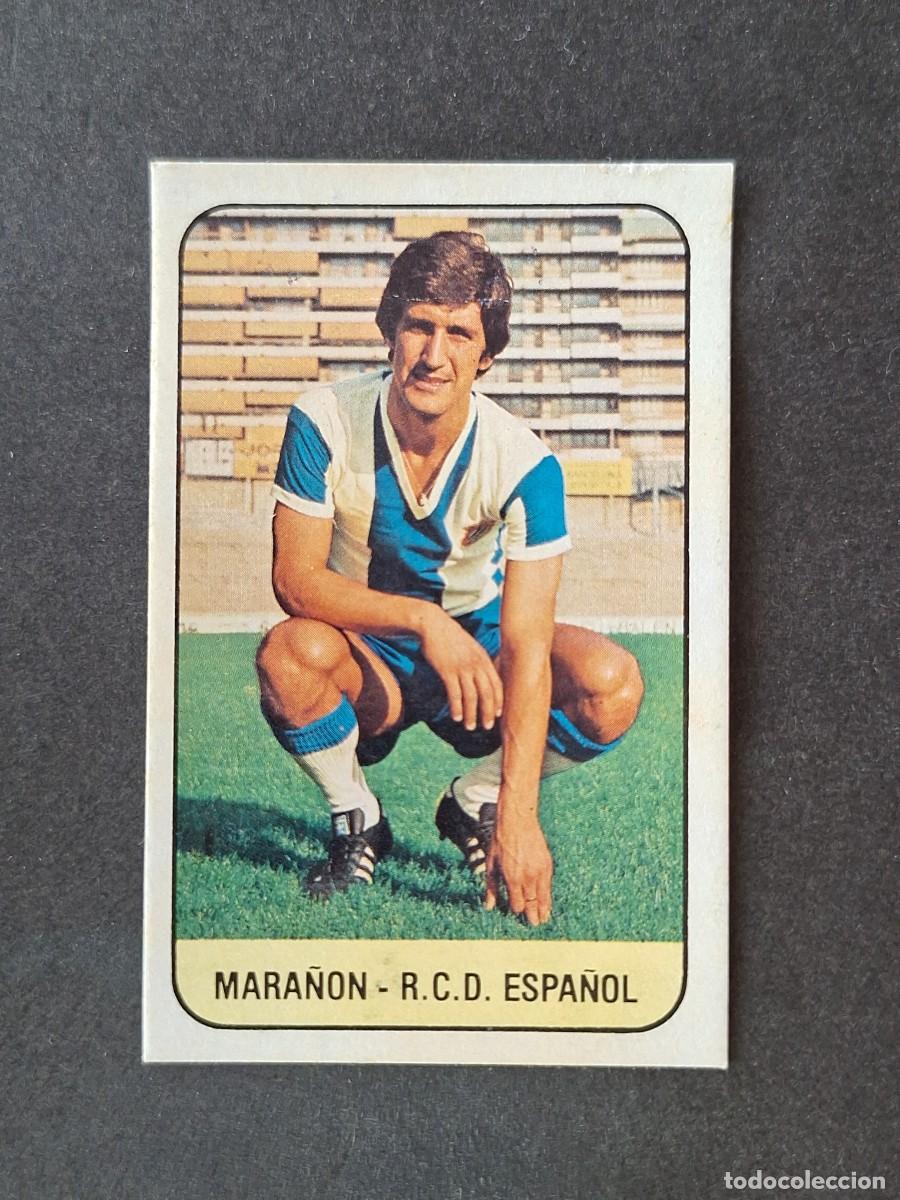 Cromos de f&uacute;tbol: L3 MARA&Ntilde;ON R. C. D. ESPA&Ntilde;OL LIGA ESTE 1978 1979 78 79 DESPEGADO RECUPERADO