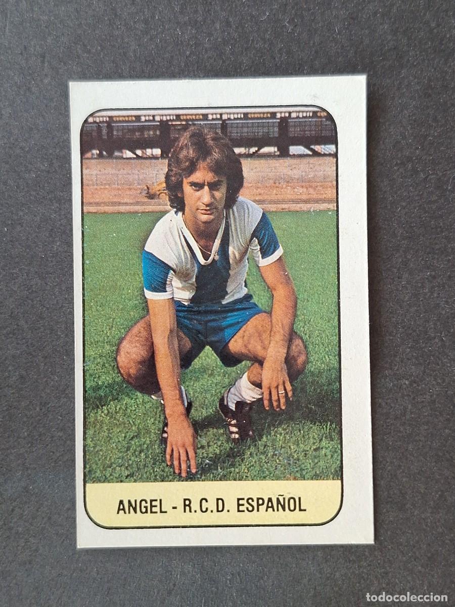 Cromos de f&uacute;tbol: L3 ANGEL R. C. D. ESPA&Ntilde;OL LIGA ESTE 1978 1979 78 79 DESPEGADO RECUPERADO