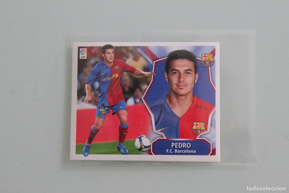 Cromos de f&uacute;tbol: ESTE 08 09 PEDRO COLOCA SIN PEGAR