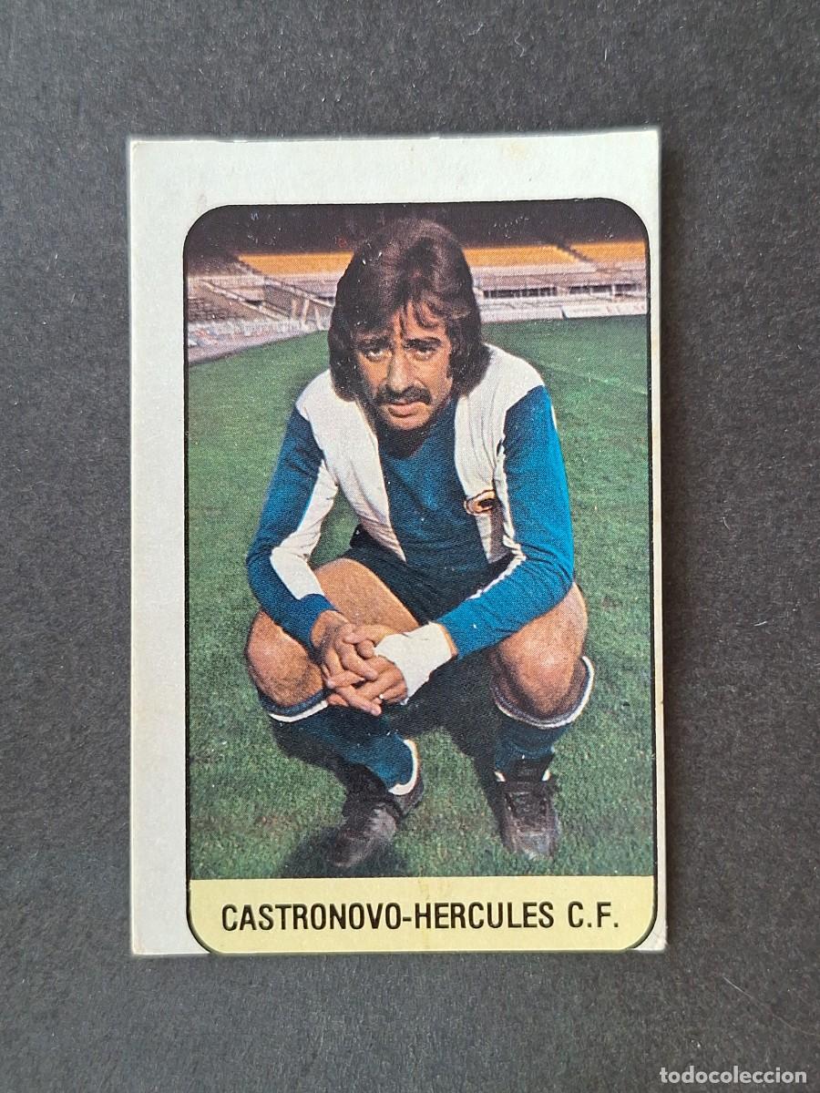 Cromos de f&uacute;tbol: L3 CASTRONOVO HERCULES C. F. LIGA ESTE 1978 1979 78 79 DESPEGADO RECUPERADO