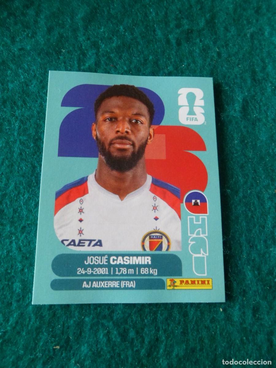 Figurine di Calcio: CROMO FIFA WORLD CUP 2026. PANINI. JOSU&Eacute; CASIMIR.. HAI 16