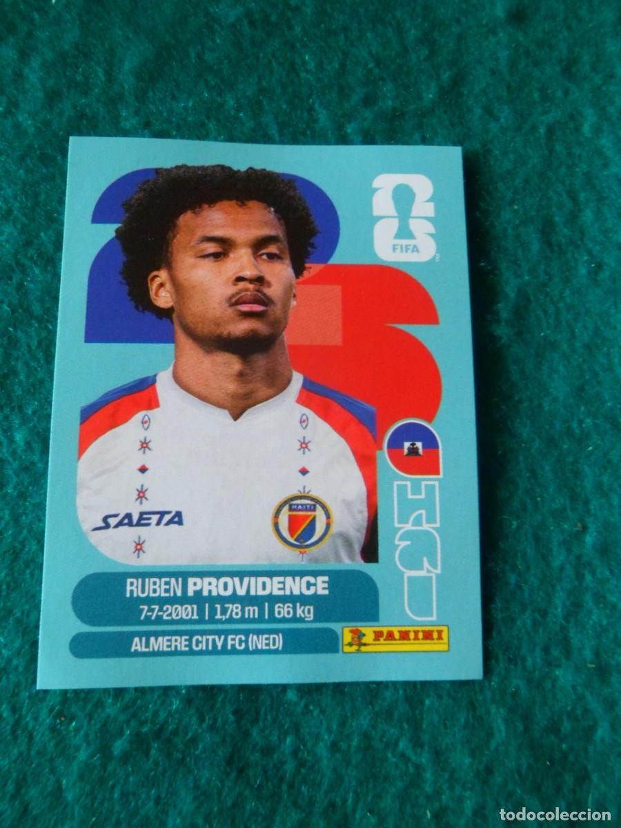 Fu&szlig;ball-Sticker: CROMO FIFA WORLD CUP 2026. PANINI. RUBEN PROVIDENCE. HAI 17