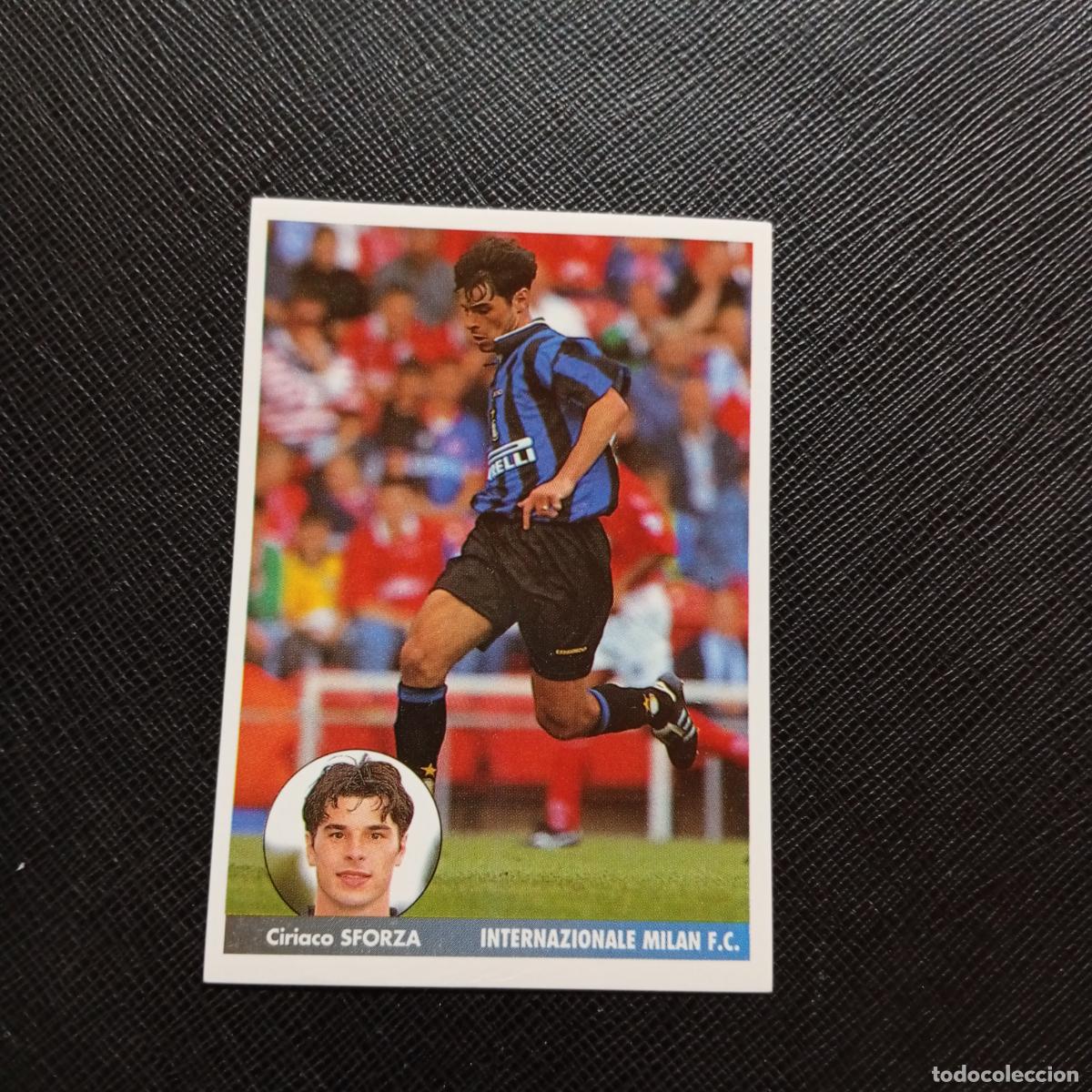 Cromos de f&uacute;tbol: 126 SFORZA INTER MILAN PANINI 1996 1997 LOS MEJORES EQUIPOS DE EUROPA 96 97 SIN PEGAR - A62 PG55 B